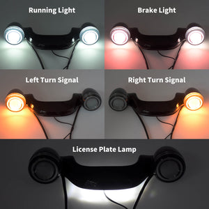 Bullet Rear Turn Signal Light Bar Kit | HCmotorku