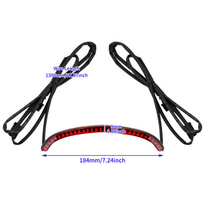 Rear Fender Edge LED Turn Signal for Harley Softail 2018-2025 | HCmotorku