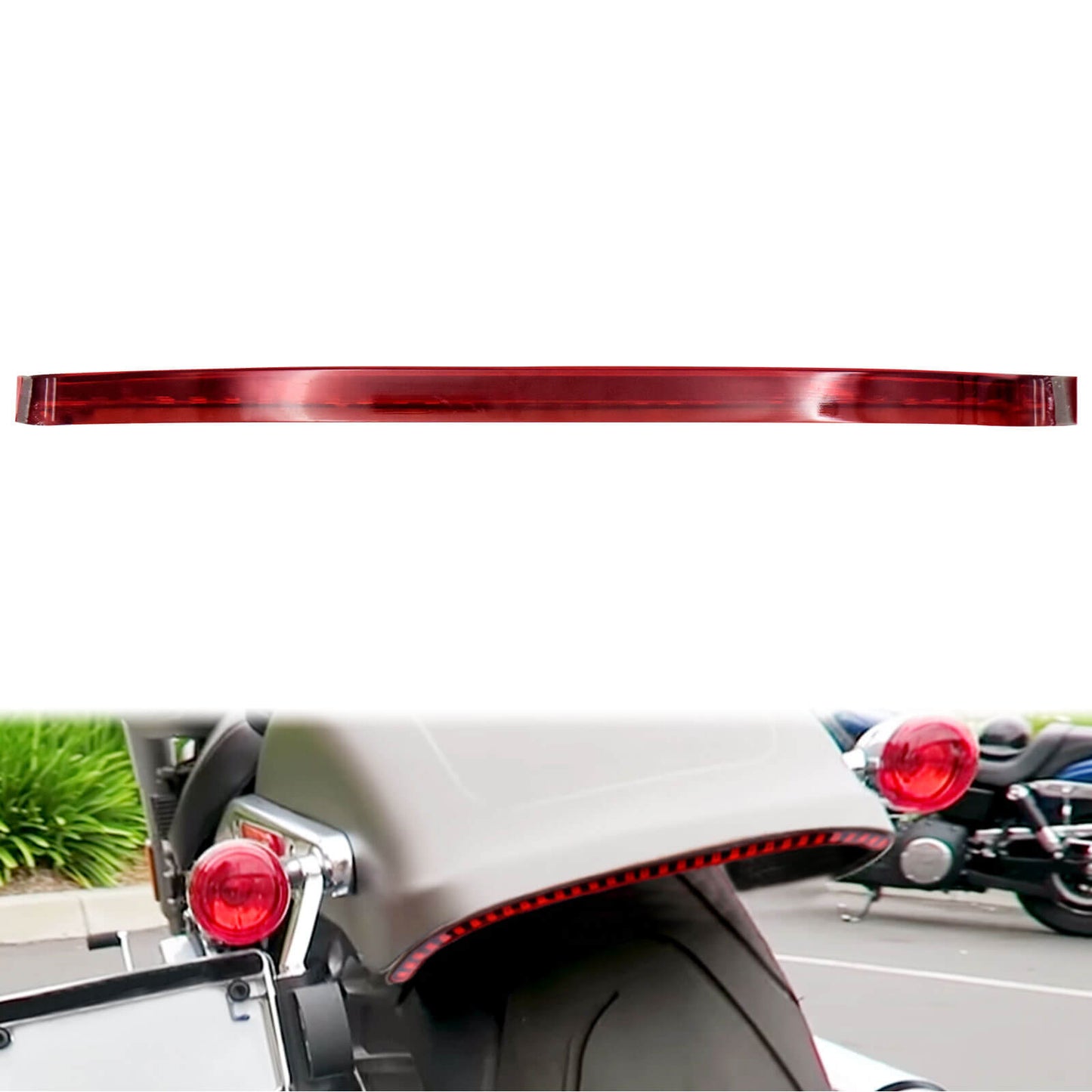 Rear Fender Edge LED Turn Signal for Harley 2018-2023 | HCmotorku