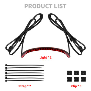 Rear Fender Edge LED Turn Signal for Harley Softail 2018-2025 | HCmotorku