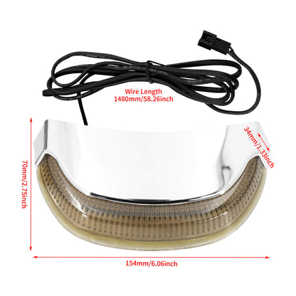 Lens Fender Tail Light Remote Control Lighting Mold Smoke Fit For Touring 2014-UP | HCmotorku
