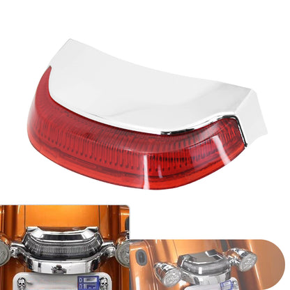 Crown Lens Rear LED Brake Running Tail Light Fit For Harley Touring FLHX 2014-UP | HCmotorku
