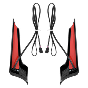 LED Filler Panel Lights Rear Fender Auxiliary Signals fit Harley Touring 2014-2023 | HCmotorku