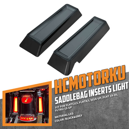 Motorcycle LED Filler Panel Lights fit Harley Touring 2015-2023 | HCmotorku