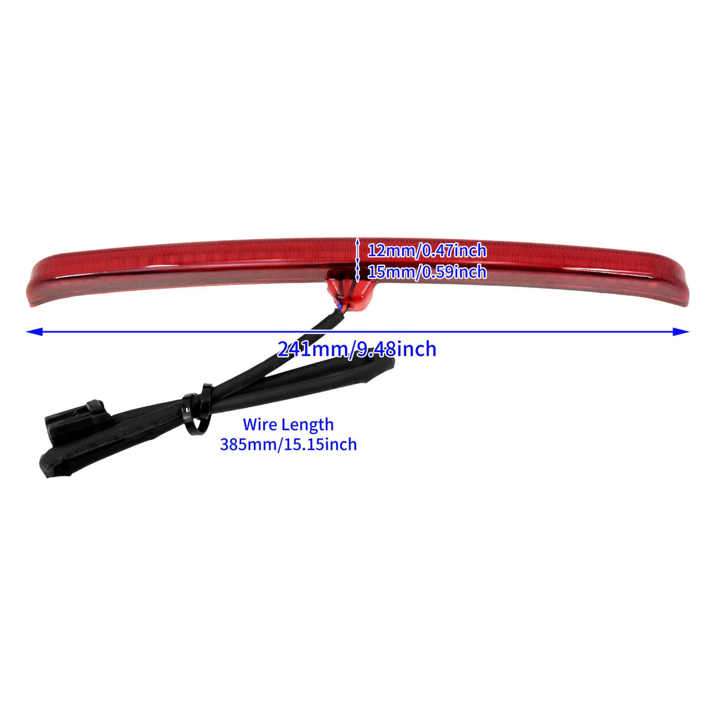 Motorcycle Rear Fender Blades Led Tail Brake Light for Harley Tri Glide 2009-2023 | HCmotorku