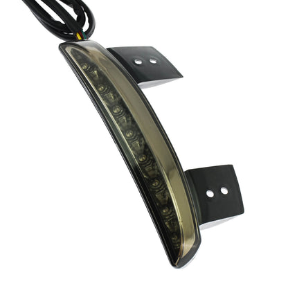 Fender LED Brake Tail Turn Signals Light Smoke Fit For Sportster 1200 883 XL | HCmotorku