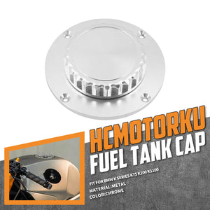 Oil Fuel Tank Gas Cap Cover Chrome Fit For BMW K Series K75 K100 K1100 1988-2006 | HCmotorku