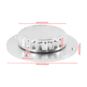Oil Fuel Tank Gas Cap Cover Chrome Fit For BMW K Series K75 K100 K1100 1988-2006 | HCmotorku