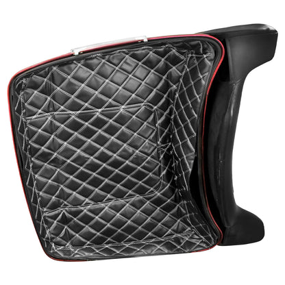 King Tour Pack w/ White Thread Liner Trunk Carpet Fit For Hayley Touring 2014-2023 | HCmotorku