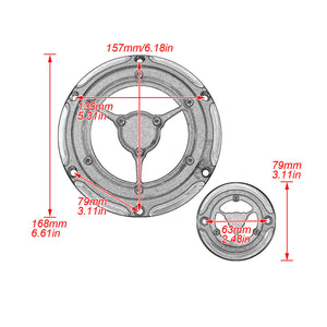 Derby Cover Timing Timer Covers Black Fit For Harley Sportster XL XR 2004-2020 | HCmotorku