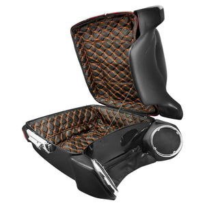 Thread King Tour Pack Trunk Insert Carpet Liner Orange Fit For Harley FLH 2014-2022 | HCmotorku