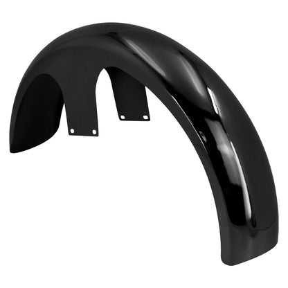 120/ 23" Wrap Front Fender Gloss Black For Harley Touring Ultra Limited Tri Glide | HCmotorku