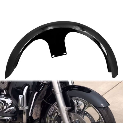 120/ 23" Wrap Front Fender Gloss Black For Harley Touring Ultra Limited Tri Glide | HCmotorku