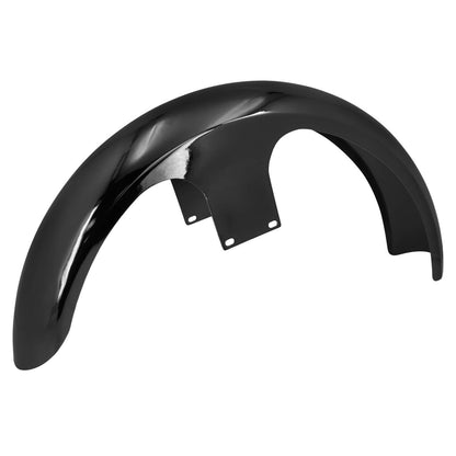 120/ 23" Wrap Front Fender Gloss Black For Harley Touring Ultra Limited Tri Glide | HCmotorku