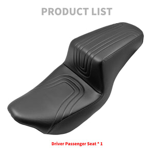 Driver & Passenger Seat Black For Harley Touring 2009-2023 | HCmotorku