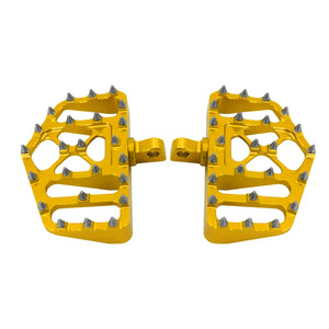 Mx Style Floorboards Shifter Pegs Brake Pedal Cover Kit Golden Fit For Harley Touring Softail | HCmotorku