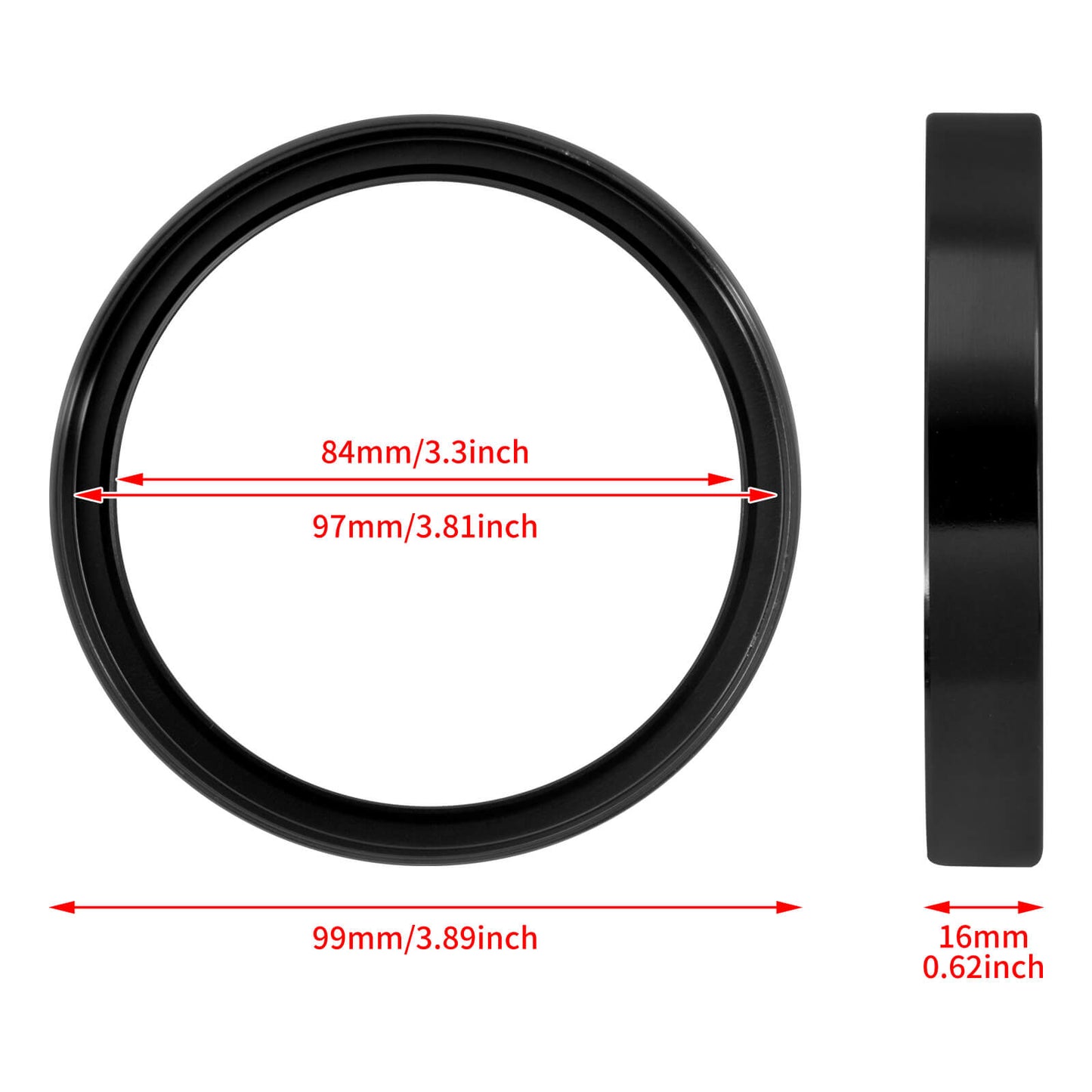 Speedometer Trim Ring for Harley Models | HCmotorku