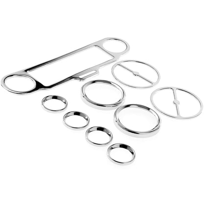 Stereo Accent Speedometer Speaker Trim Ring for Harley Ultra Classic Touring 1986-UP | HCmotorku