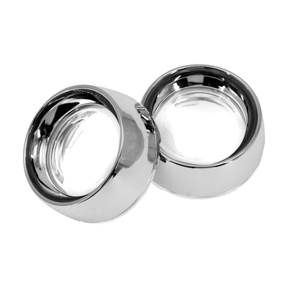 Clear Trim Ring Bullet Turn Signal Lens Light Cover Fit For Harley Dyna Softail | HCmotorku