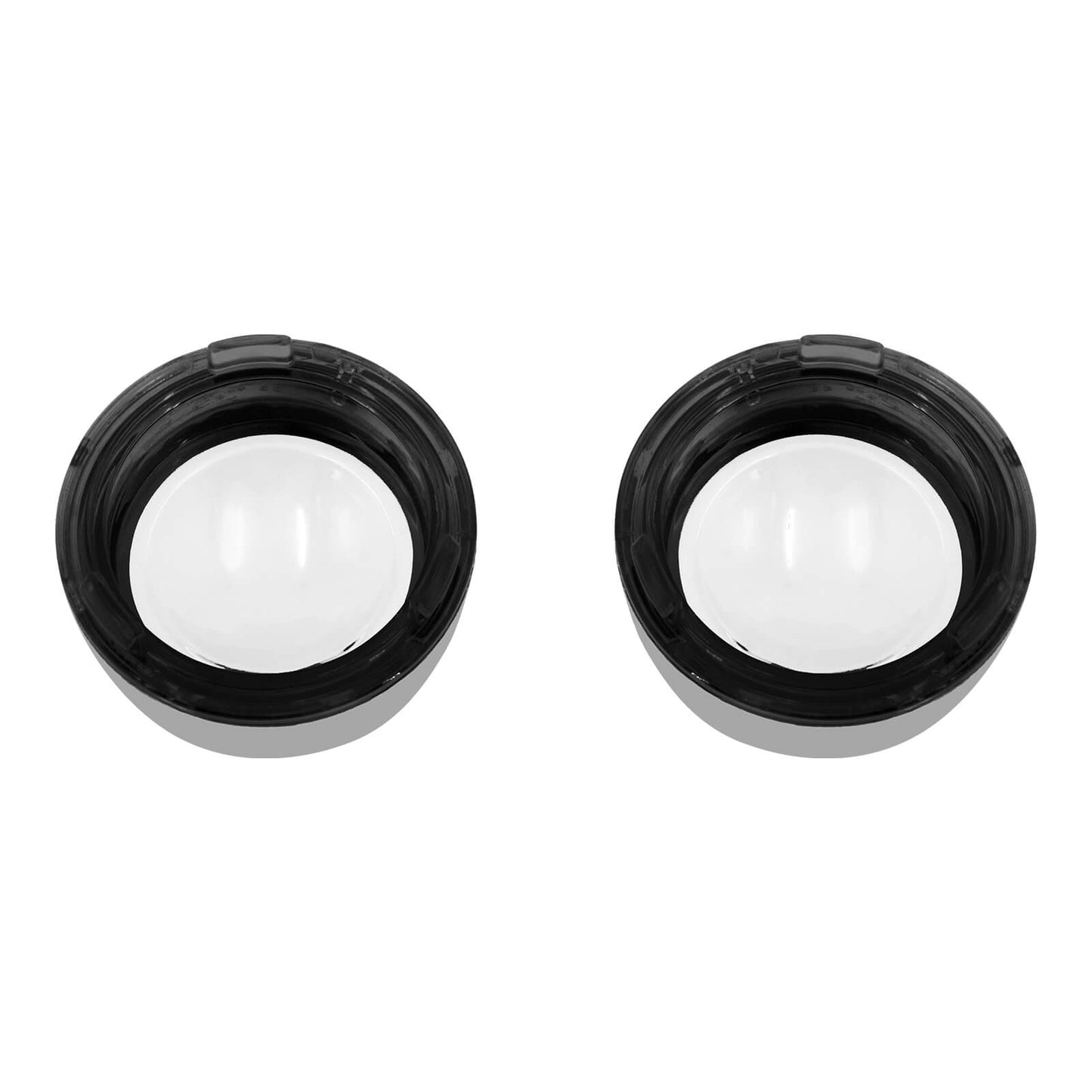 Clear Trim Ring Bullet Turn Signal Lens Light Cover Fit For Harley Dyna Softail | HCmotorku