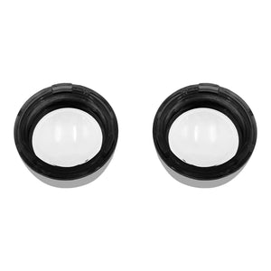 Clear Trim Ring Bullet Turn Signal Lens Light Cover Fit For Harley Dyna Softail | HCmotorku