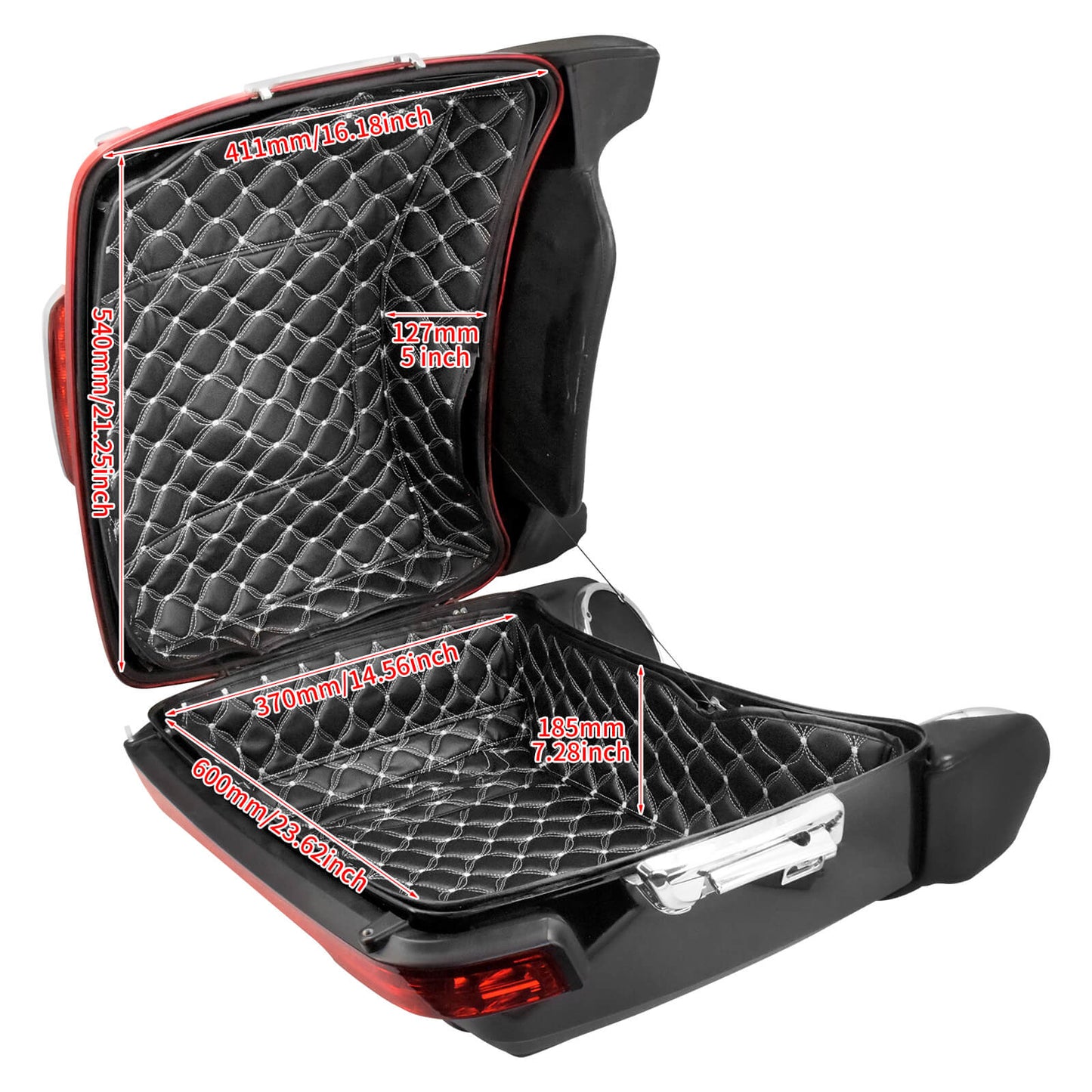 King Tour Pak Trunk Insert Carpet Liner Fit For Harley Touring Glide 2014-2022 | HCmotorku