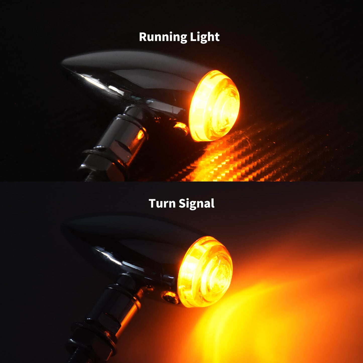 Motorcycle Bullet Turn Signal Indicator Flasher Light | HCmotorku