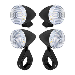 Front Rear LED Bullet Turn Signal 41mm Indicator Blinker | HCmotorku