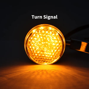 Front Rear LED Bullet Turn Signal 41mm Indicator Blinker | HCmotorku
