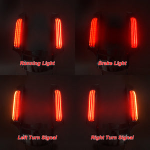 Rear Fender Fascia LED Turn Signal Light For Harley Electra Street Glide 2014-2025 | HCmotorku