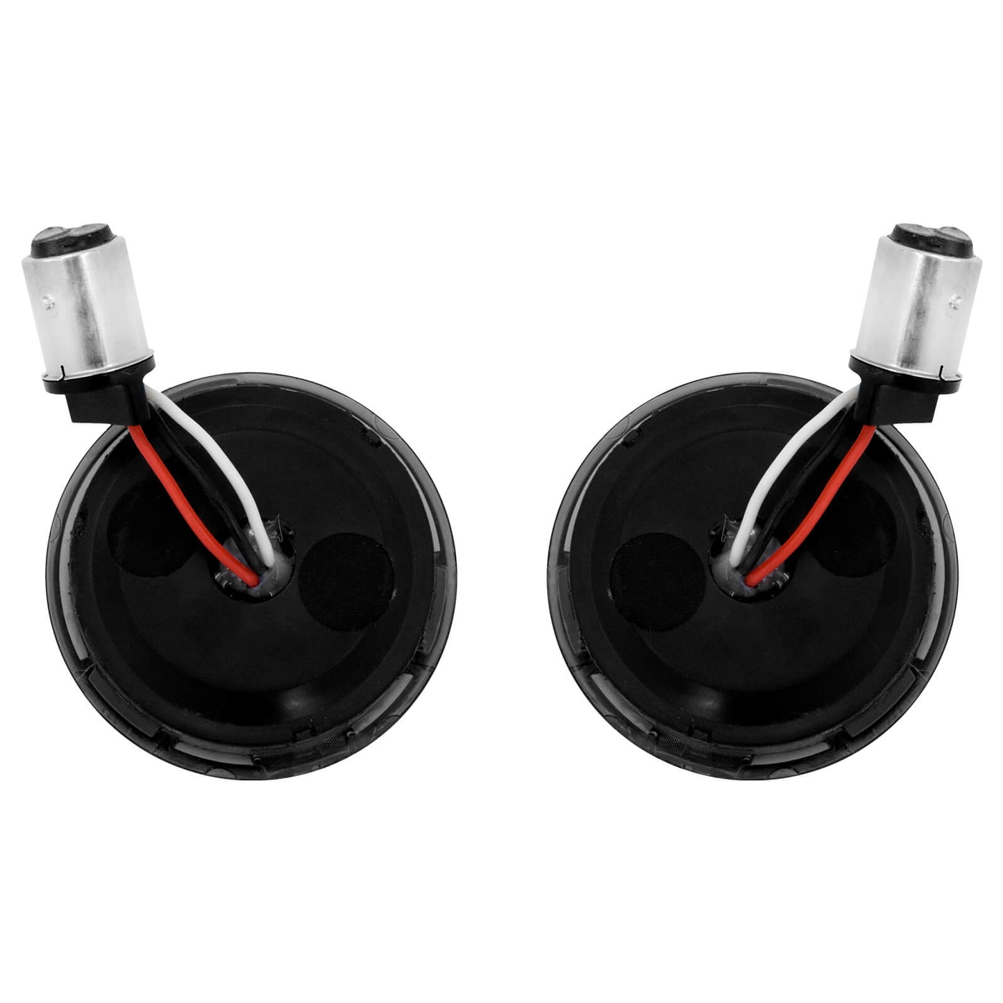 Bullet 1157 LED Turn Signal Lights Amber Red Fit For Harley Touring Dyna Softail | HCmotorku