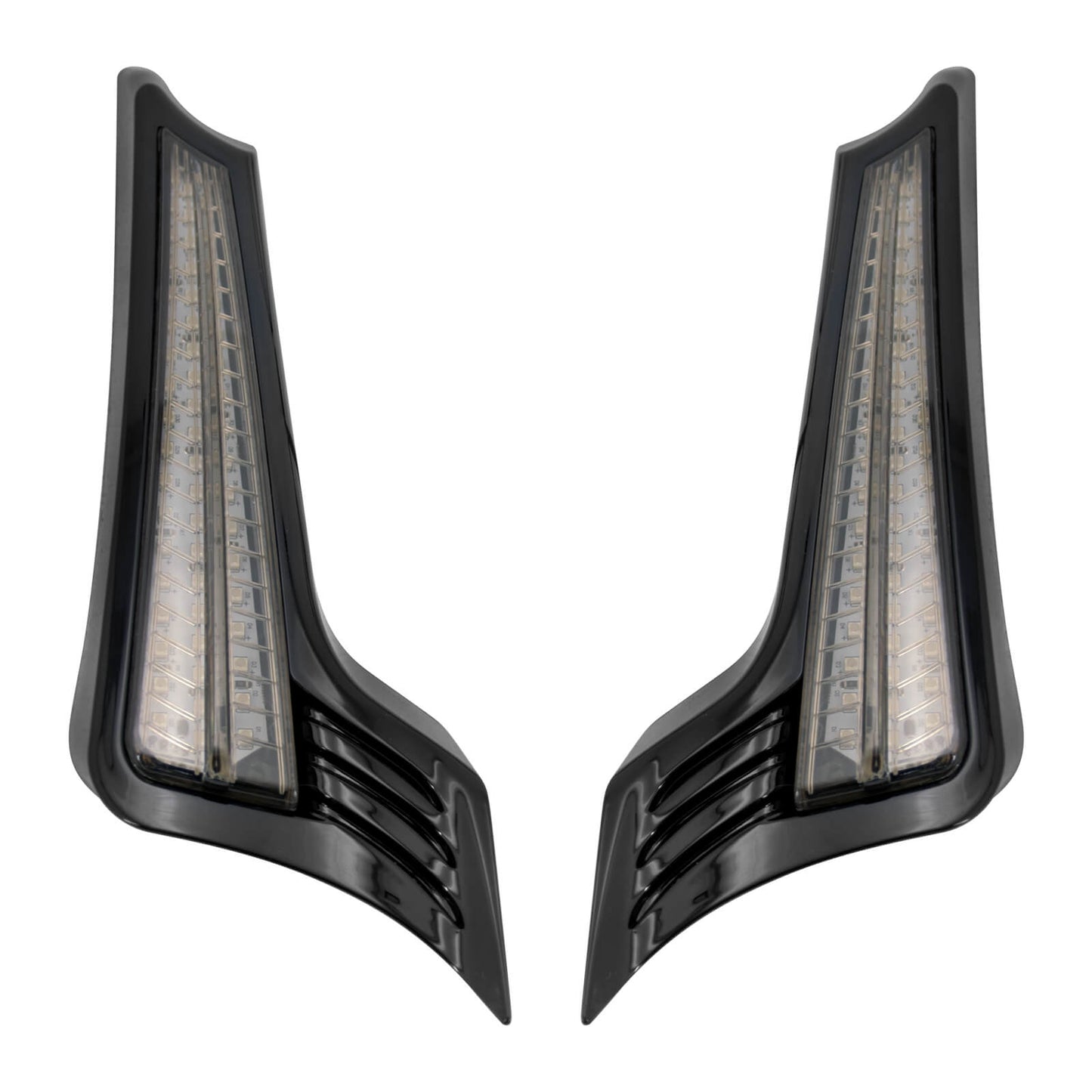 Rear Fender LED Light Turn Singal Smoke Lens For Harley Road Street Glide 2014-2023 | HCmotorku