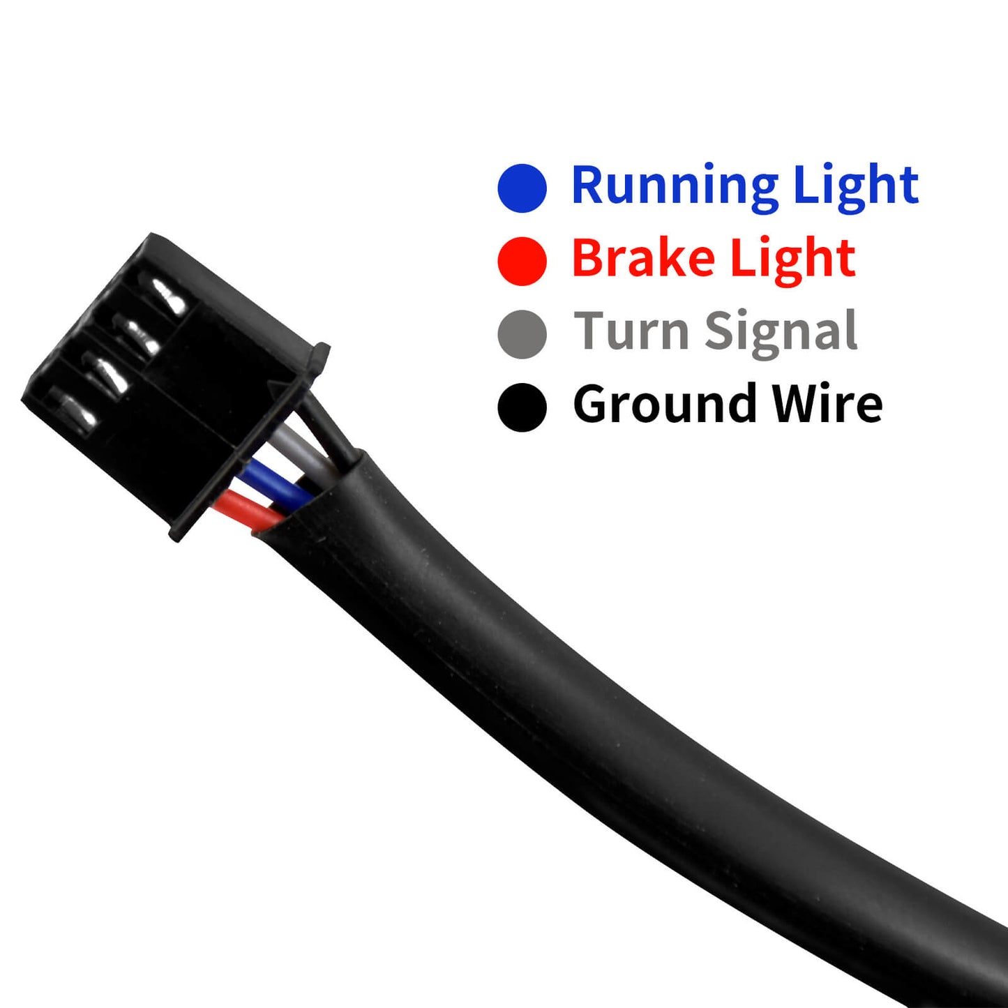 Rear Fender LED Light Turn Singal Smoke Lens Chrome For Harley Road Street Glide | HCmotorku