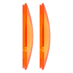 2pcs Amber Turn Signal Lens Cover Fit Harley Touring Road King Glides CVO | HCmotorku