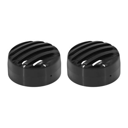2x Motorcycle Front Turn Signal Indicator Light Grill Bezel Cover Fit For Harley | HCmotorku