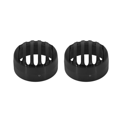 2x Motorcycle Front Turn Signal Indicator Light Grill Bezel Cover Fit For Harley | HCmotorku
