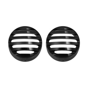 2x Motorcycle Front Turn Signal Indicator Light Grill Bezel Cover Fit For Harley | HCmotorku