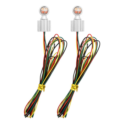 Super Mini Light Indicator Running Brake Turn Signal Chrome Fit For Harley Honda | HCmotorku