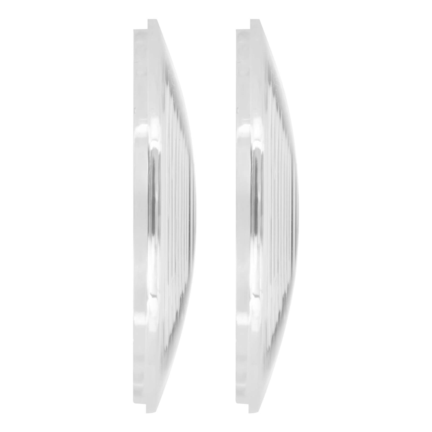 2x Flat LED Turn Signal Light Lens Cover Fit For Harley Touring Heritage Softail | HCmotorku