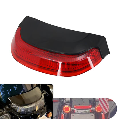 Crown Rear Bar Light with Turn Signal Light Black For Street Glide 2015 | HCmotorku