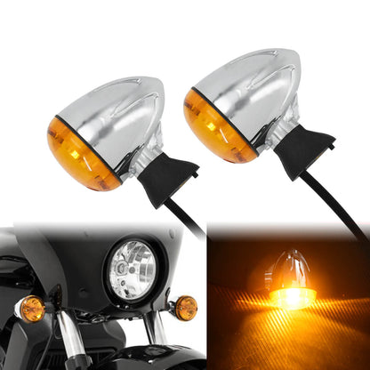 Front Indicator Blinker Bulb Turn Signal Lights Fit For Indian Scout 2015-2022 | HCmotorku