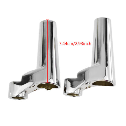 Front Turn Signal Relocation Mount Kit Chrome Fit For Harley Sportster XL Dyna | HCmotorku