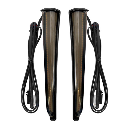 Motorcycle LED Turn Signals Lower Fairing Lamp Fit For Harley Road Street Glide | HCmotorku