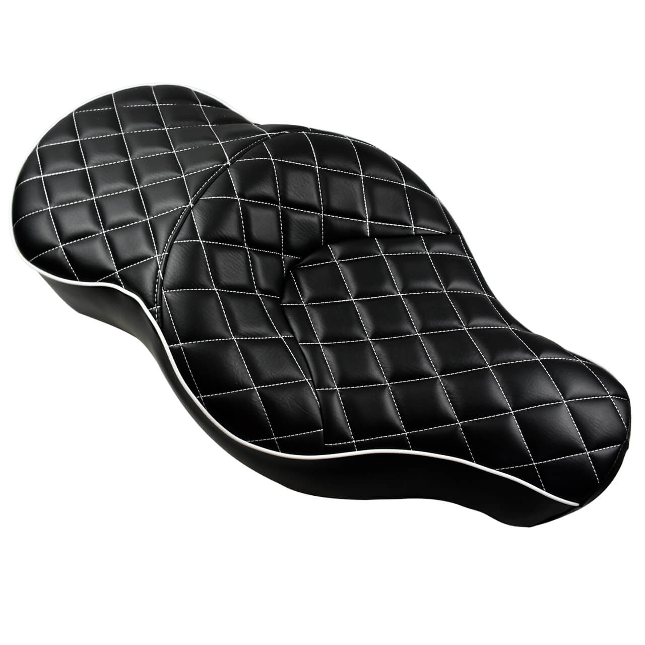 Diamond Driver Passenger Two Up Seat Fit For Harley Sportster XL 883 1200 2004-2018 | HCmotorku