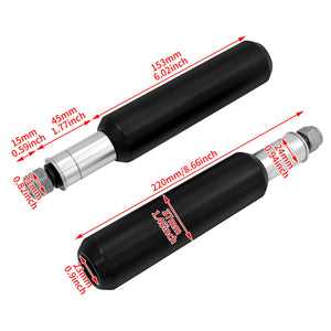 Motorcycle 6" Frame Slider Upper Shock Mount Fit Harley Dyna 2006-2017 Sportster | HCmotorku