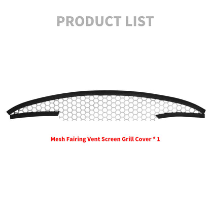 Mesh Fairing Top Vent Grill Chrome Fit For Harley Road Glide FLTRU FLTRX 2015-2023 | HCmotorku