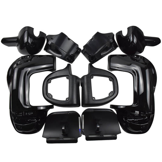 Lower Vented Leg Fairings Glove for Harley Touring 1983-2013 | HCmotorku