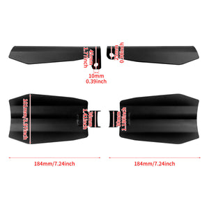 Handlebar Hand Guards Protector Wind Deflector for Harley | HCmotorku
