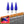 3x Impaler Spike Blue Wind Screen Windshield Bolt For Electra Street Glide 1996-2013 | HCmotorku