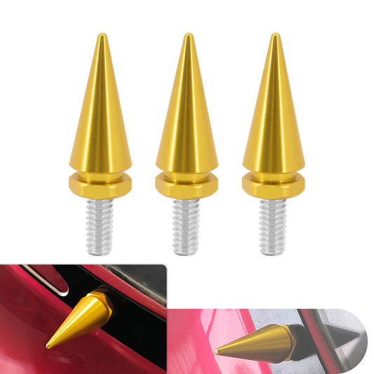 Windscreen Spike Yellow Windshield Bolts Fit For Harley Touring 1996-2013 | HCmotorku